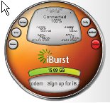 iBurst Dashboard
